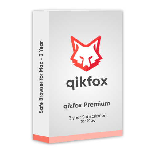 qikfox Safe Browser for Mac Intel - Premium 3-Year