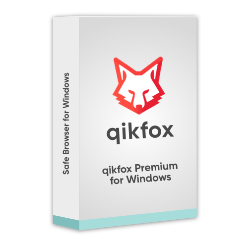qikfox Safe Browser for Windows - Premium 1-Year